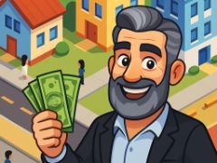 Vermieten - Hausbesitzer-Tycoon - crazygames
