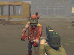 Polygon-Überleben in Zombiestadt - crazygames