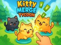 Kitty Merge Tycoon - crazygames