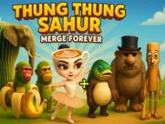 Thung Thung Sahur Merge Forever - crazygames