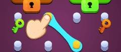 Bewege die Gummibänder: Logikrätsel - crazygames