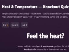 Physik: Wärme- und Temperatur-Quiz - crazygames