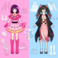 Anime Puppe - DIY Cosplay Mädchen - crazygames