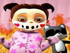 Gruseliges Baby Pink Horror Spiel - crazygames