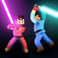 3D Block Gladiator: Schwertziehen - crazygames