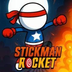 Stickman Rakete - crazygames