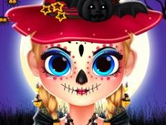 Kleine Lily bereitet sich auf Halloween vor - crazygames