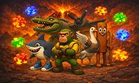 Italienisches Brainrot Drag Merge Puzzle - crazygames