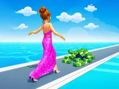 Mädchen Geld Rush Spiel - crazygames