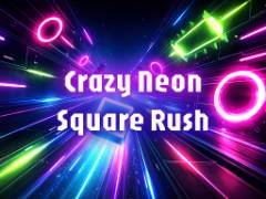 Verrücktes Neon-Quadrat-Rush - crazygames