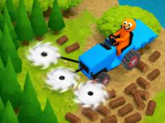 Verrückter Holzfäller: Schneidet sie alle - crazygames