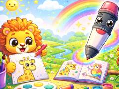 Magisches Malbuch für kleine Künstler - crazygames