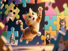 Witziges Puzzle: Katzen - crazygames