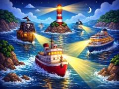 Leuchtturm – Rette das Schiff - crazygames