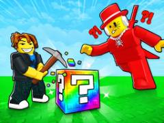 Lucky Blocks zerstören: Brainrots fangen - crazygames