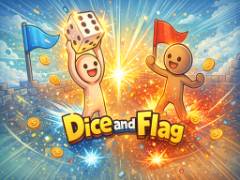 Würfel und Flagge - crazygames