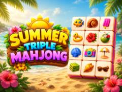 Sommer Dreifach-Mahjong - crazygames