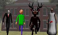 Asylum: Baldi Oma Slender - crazygames