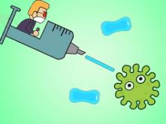 Fliegendes Injektionsvirus Spiel - crazygames