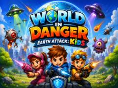 Welt in Gefahr – Earth Attack Kids - crazygames