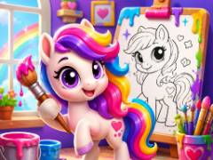 Pony Farben-Spaß - crazygames
