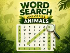 Wortsuche Universum Tiere - crazygames
