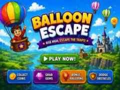 Ballonflucht - crazygames,crazy games,free games,h5 game, free play,free crazy games