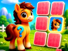 Niedliche Pony-Gedächtnis-Quest - crazygames