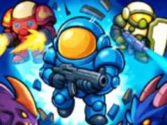 Raumverteidigung: Beschütze Helden - crazygames
