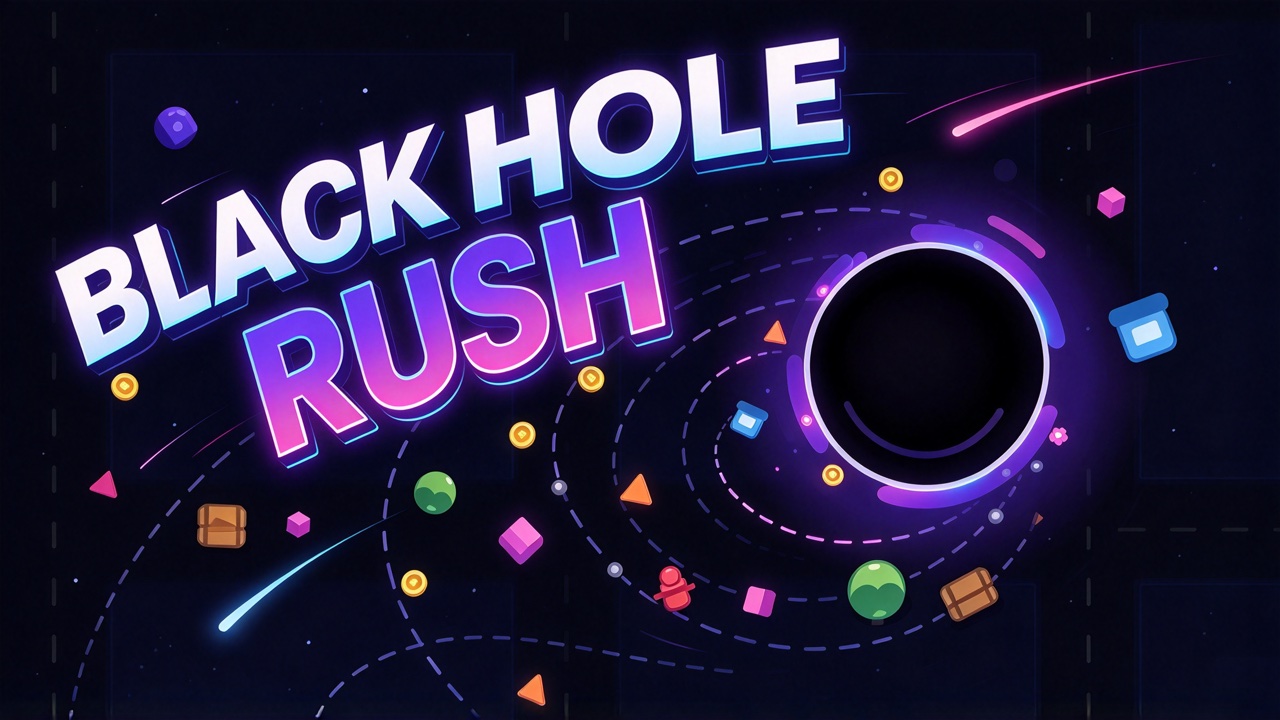 Black Hole Rush - crazygames,crazy games,free games,h5 game, free play,free crazy games